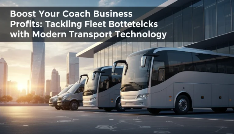 Boost Your Coach Business Profits: Tackling Fleet Bottlenecks with Modern Transport Technology