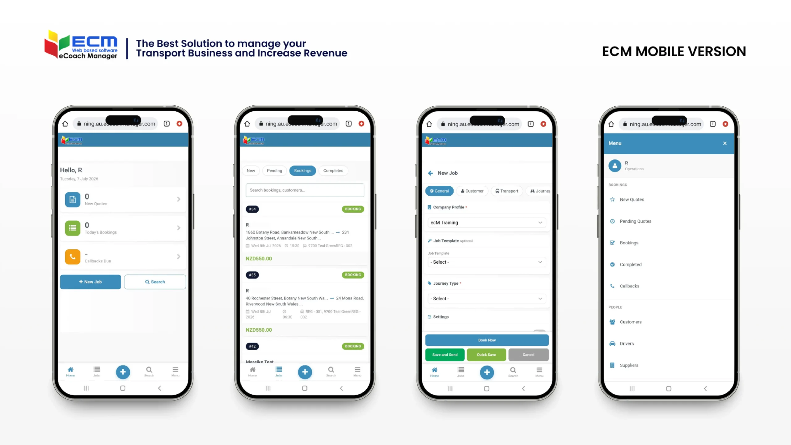 ECM Mobile version