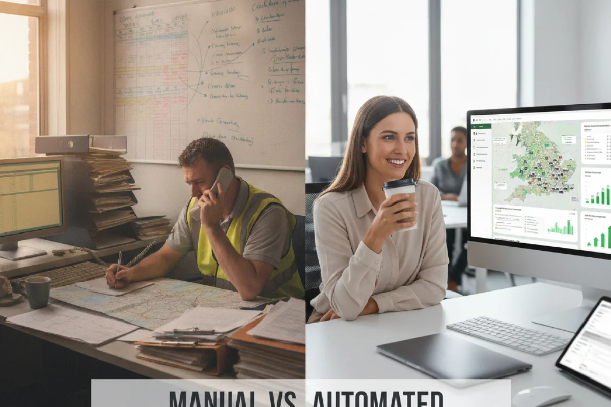 UK Transport Fleet Management Software: Manual vs. Automated for Modern Businesses