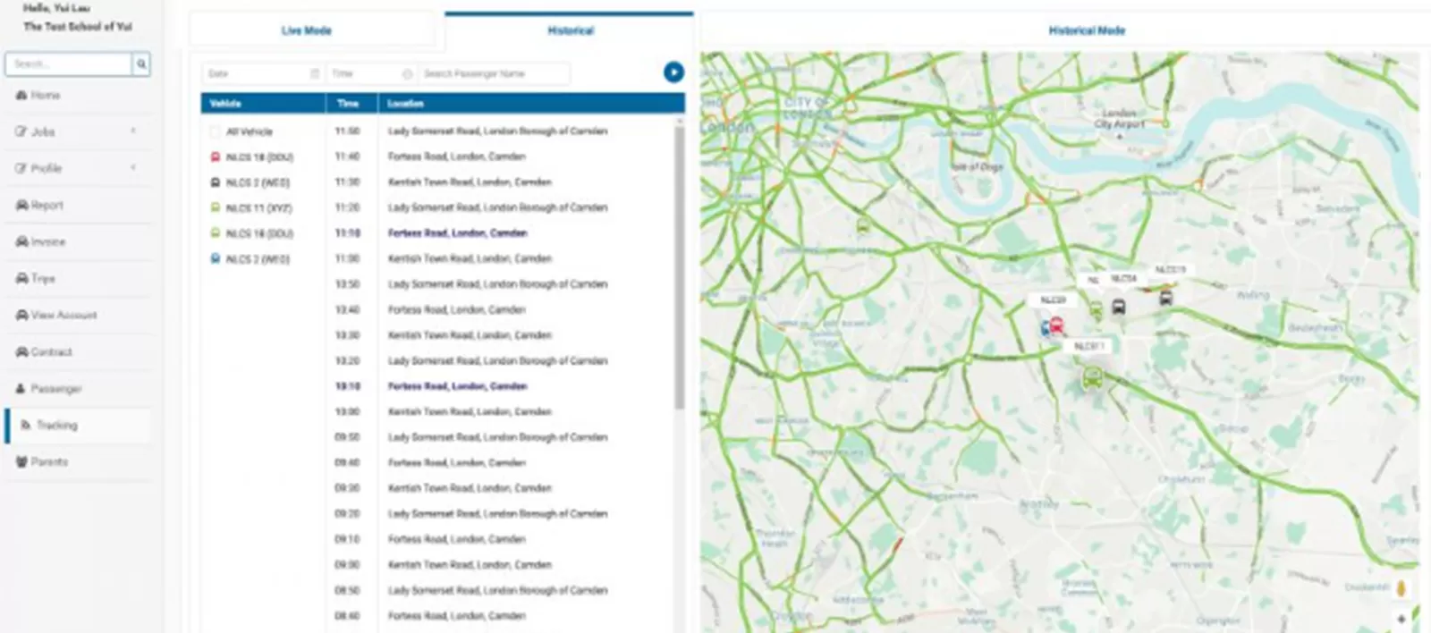 Booking Map